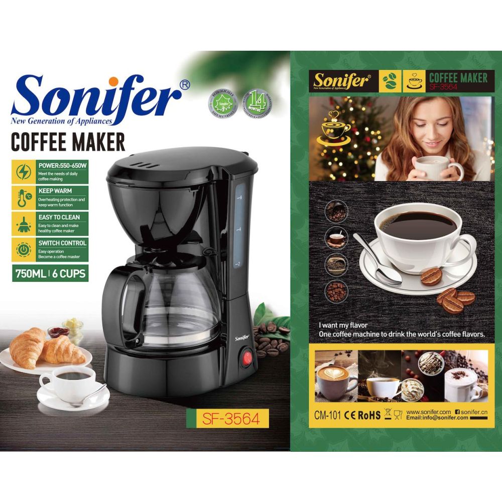Սուրճ Պատրաստող Սարք SONIFER SF-3564