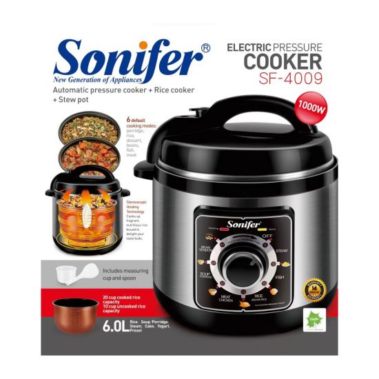 Էլեկտրական ճնշման կաթսա Sonifer SF- 4009 - 25320