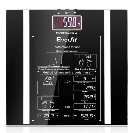Էլեկտրոնային Կշեռք EverFit TY-619 - 25569